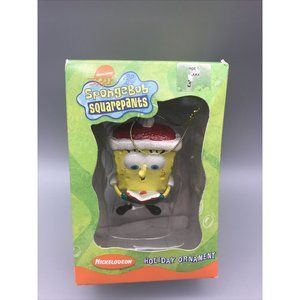 SpongeBob SquarePants Caroling Christmas Tree Ornament Holiday Kurt S Adler 2004